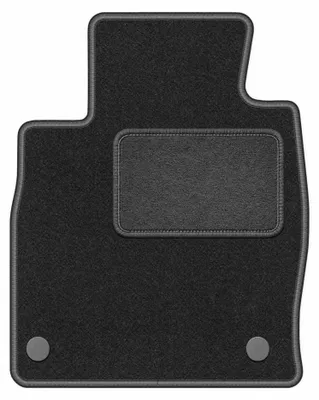 Immagine prodotto di Tappetino guidatore in moquette per Nissan Juke II F16 2019- (crossover) – 1 pezzo, grigio grafite, su misura – Wielganizator LUX