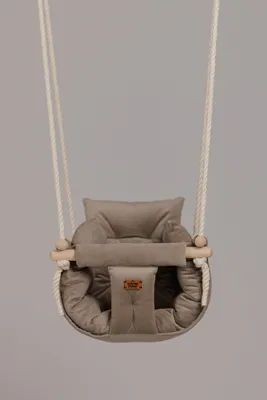 Productafbeelding van Premium zandbeige - Handgemaakte schommel