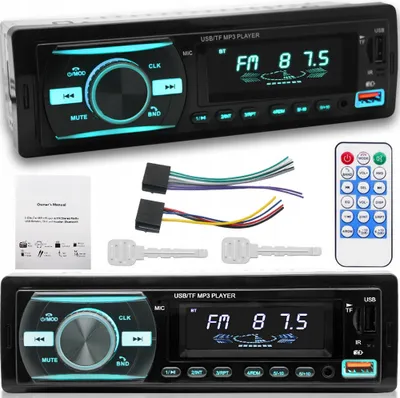 Zdjęcie produktu dla Radio Samochodowe Podświetlane Aw1003