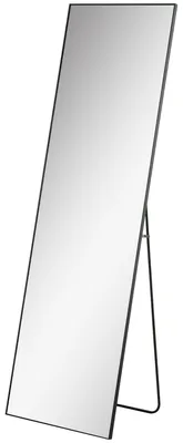 Immagine prodotto di Specchio da parete a figura intera - Colore: nero - Dimensioni: 50 x 2 x 161,5 cm