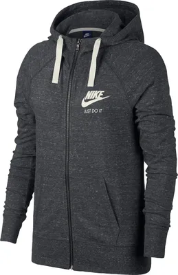 Produktbild von Nike Sportswear Gym Vintage, Erwachsener, Weiblich, Kapuzenpullover, Grau, Rollkragenpullover, Langärmlig