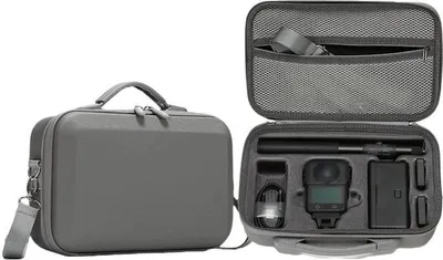 Obrázok produktu pre Pre DJI Osmo 360 Adventure Combo FlymilePolyuretánkožená vodotesná taška cez rameno Grau