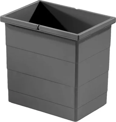 Produktbild von HAILO 18 Liter Inneneimer 1129959 basaltgrau für Abfallsorter Raumspar Tandem / Eimer / Ersatzeimer