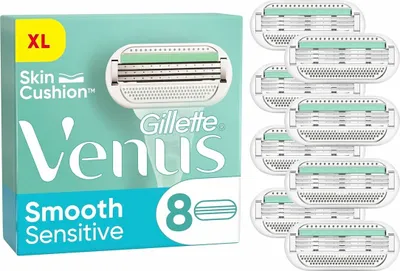 Produktbild von Gillette Venus Gillette Venus Venus Rasierklingen Smooth Sensitive 8 Stück