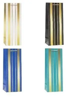 Obrázok produktu pre Ozdobna torebka na butelkę Rozette mix wzorów 12 x 36 x 9 cm