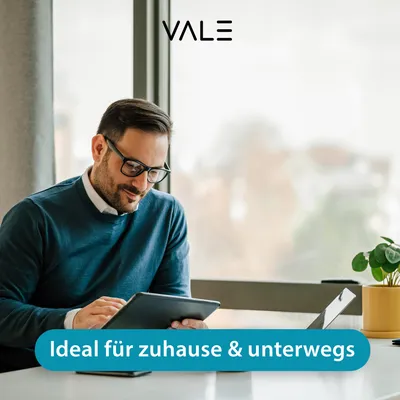 Produktbild von VALE Tablet V10A mit 10" IPS Display, 5 MP Hauptkamera, Android 15, 64GB Speicher, 8GB RAM, Wifi & Bluetooth 5.0, 2 GHz Prozessor - USB-C, Micro-SD