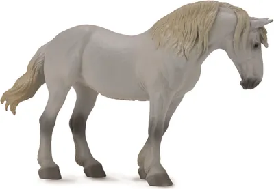 Produktbild von Collecta Graue Percheron-stute Figur Grau 3-6 Years Grau 3-6 Years