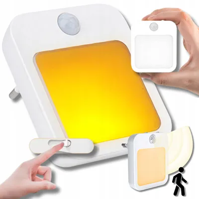 Produktbild von Toys4Boys LED Nachtlicht Amber mit Bewegungsmelder