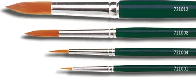 Produktbild von KREUL Universalpinsel Basic Synthetics rund Gr. 00