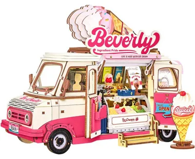 Immagine prodotto di Puzzle 3D, Gelateria di Beverly, Rolife, 290 pezzi