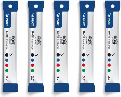 Produktbild von Pilot 5er-Set Großraum-Metall-Mine FriXion Zone 0.7 / M / Schwarz