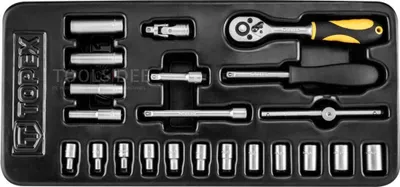 Produktbild von Topex Insert Tray Sockel Set 1/4 '22 Stck