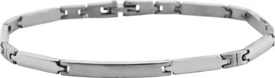 Produktbild von Akzent Armband mit gravurfähiger Identplatte aus Edelstahl