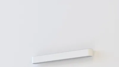 Produktbild von Wandlampe Aluminium B: 63 cm Up Down Weiß länglich 3000 K warmweißes Licht 1700 lm Modern