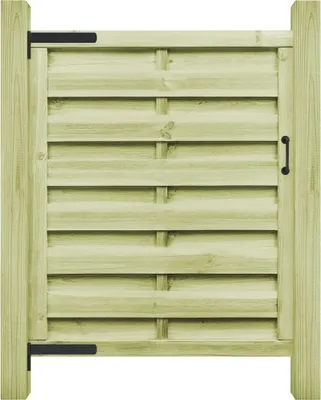 Produktbild von vidaXL Gartentor Kiefernholz Imprägniert 100x125 cm Grün