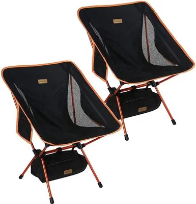 Produktbild von Famanu Campingstuhl Set - Leicht und tragbar mit hohem Komfort