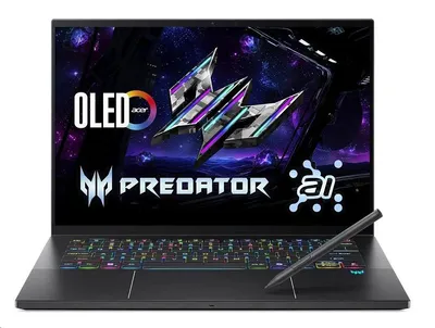 Image de Ordinateur portable ACER Predator Triton 14 AI (PT14-52T-95Z0), Ultra 9 288V, écran 14,5" WQXGA+, 32 Go de RAM, SSD de 2 To, carte graphique RTX 5070, système d'exploitation Windows 11 Professional, couleur noire