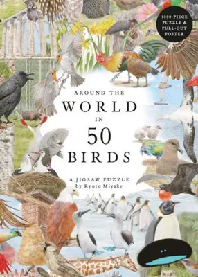 Produktbild von Around the World in 50 Birds 1000 Piece Puzzle