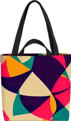 Produktbild von VOID Fashion Muster Farben Afrika Tasche 33x33x14cm,15l Einkaufs-Beutel Shopper Einkaufs-Tasche Bag