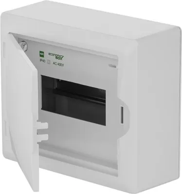 Immagine prodotto di Elektro-Plast | Quadro Di Distribuzione RN 1/8 - Bianco - IP40 - Modulare - Installazione Facile