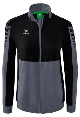 Produktbild von Erima Six Wings Präsentationsjacke Schiefergrau/Schwarz - 34