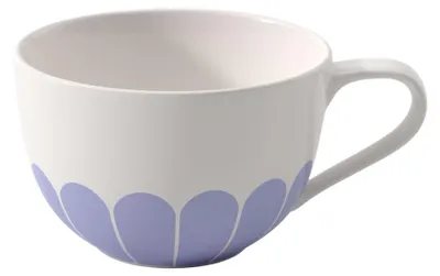 Produktbild von Villeroy & Boch Fleur Cappuccino-Tasse 14,5 x 11 x 7 cm Blau