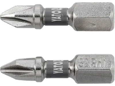 Image de Embouts 1/4" x 25 mm PH1, 2 pièces, ni