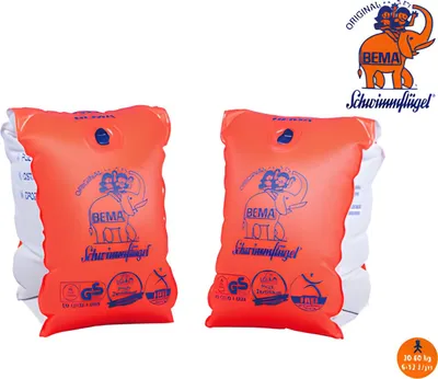 Produktbild von Bema Schwimmflügel 18002, Orange, Schwimmarmbänder, Abbildung, 6 Jahr(e), 60 kg, 12 Jahr(e)