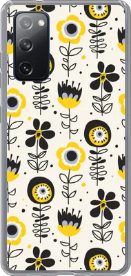 Produktbild von MuchoWow® Handyhülle Schutzhülle Hülle für Telefoonhoesje Samsung Galaxy S20 FE Mädchen - Blumen - Muster - Mädchen - Kinder - Kinder Silikon Softcase Handy Hülle - Abdeckung