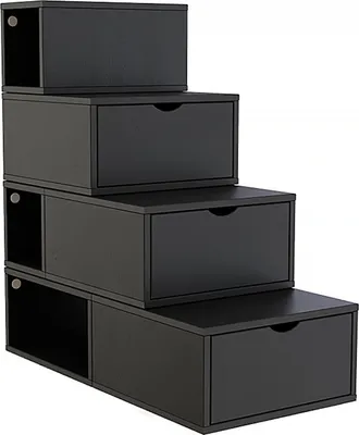 Immagine prodotto di Scaffale a gradini 100 cm - Nero