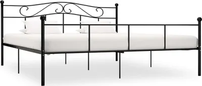 Obrázek produktu pro vidaXL Postelový rošt Black Metal 180×200 cm