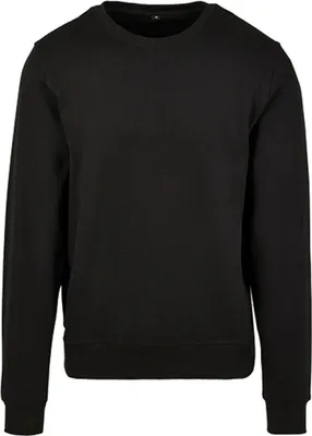 Produktbild von Build Your Brand BY119 | Herren Sweat Premium Crewneck Sweatshirt - Farbe: Black - Größe: XL