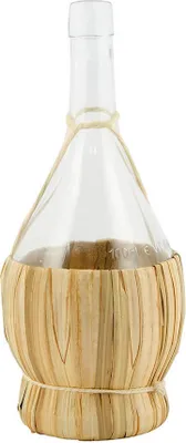 Zdjęcie produktu dla Szklana butelka na wino w opakowaniu 750 ml FIASCO