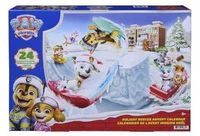Produktbild von Adventskalender von PAW Patrol (Spin Master) – 24 Überraschungen: Figuren, Zubehör, Aufkleber – ab 3 Jahren