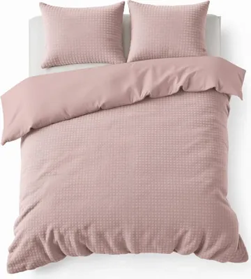 Zdjęcie produktu dla Sleeptime Check Teddy Pink 240 x 200/220 cm