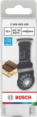 Produktbild von AIZ 32 BSPC Holz Tauchsägeblatt, Starlock, 32 x 50 mm, 10-tlg.