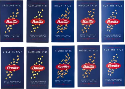 Produktbild von Barilla Sortiment Suppennudeln 10 x 500gr