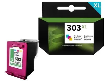Eurotone Tintenpatrone kompatibel mit HP 303XL Farbe – Produktansicht 1