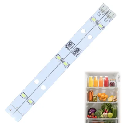 LED-Lichtbalken 2er-Pack, 16 cm, kaltweiß, für Kühlschrank