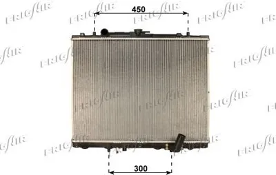 Produktbild von FRIGAIR 0116.3033 Kühler Wasserkühler Motorkühler für MITSUBISHI L 200 (K7T, K6T)