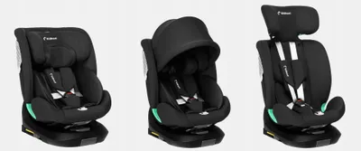 Image de Siège-auto pivotant ISOFIX 40-150 cm Taille 0-36 I-SIZE Radjur Leg