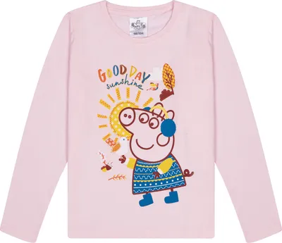 Produktbild von Peppa Wutz Pig Longsleeve Langarm-Shirt   , Größe:110-116