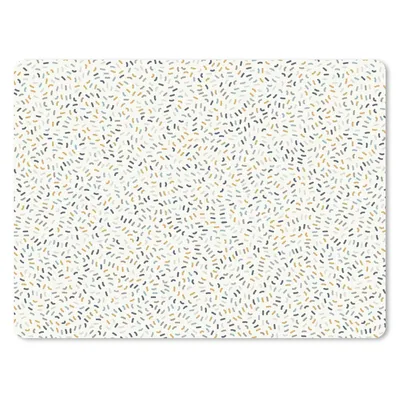 Produktbild von MuchoWow® Mauspad Mousepad Muster - Konfetti - Pastell 23x19 cm - Mousepads - Maus Mat - Pad - Mausunterlage - Schreibtischunterlage - Mauspad