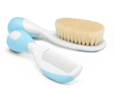 Produktbild von Kamm und Bürste blau
