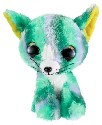 Image de peluche Cat Clover junior 15 cm peluche verte