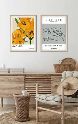 Produktbild von Wallity, Huhu165 - 50 x 35, Dekorativ gerahmtes MDF-Gemälde (2 Stück), 100 % MDF, Mehrfarbig, 35 x 50 cm