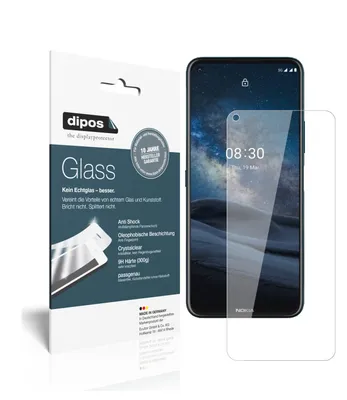 Produktbild von 2x Schutzfolie für Nokia 45359 - Anti-Shock 9H Folie dipos Glass Kunststoffglas