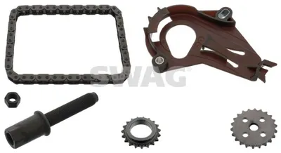 Zdjęcie produktu dla Zestaw łańcucha napędu pompy oleju SWAG do BMW 3 Touring E91 3 E90 1 E87 1 E81
