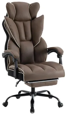 Image de Siège de jeu - Chaise de jeu - Fauteuil gamer - Chaise de bureau - Chaise ordinateur - Ergonomique - Réglable