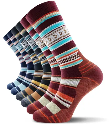 Produktbild von Wolle Wandersocken für Männer - Atmungsaktiv und Blasenfrei - 3 Paar